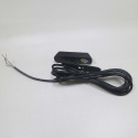 Strands Mini Riktat Blixtljus Orange Med Skärmad Kabel