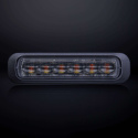 Strands Dark Knight varningsljus, amber, 6 LED, 4 m kabel
