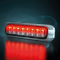 Strands Dark Knight Three Function Tail Light, Smoked Lens