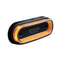 Strands FOR9T Gravity sidomarkeringslampa, amber, 10-40V, 2,5m kabel