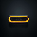 Strands FOR9T Gravity sidomarkeringslampa, amber, 10-40V, 2,5m kabel