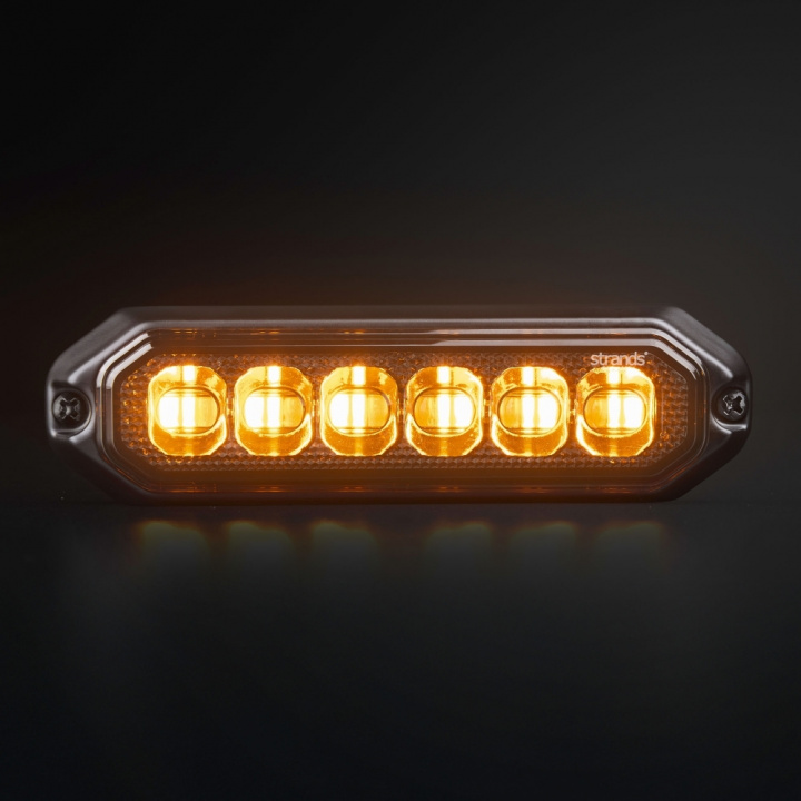 Strands Dark Knight Duo Riktat Blixtljus 6LED i gruppen LED-Belysning / Fordonsbelysning hos CD Bilradio (872850460)