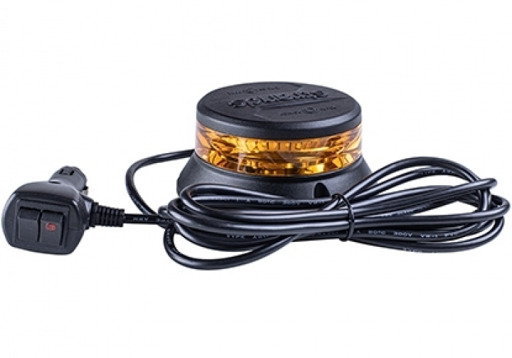 Strands Roterande Varningsljus LED Magnet/Cigg Plug i gruppen LED-Belysning / Fordonsbelysning hos CD Bilradio (872850932)
