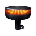 Strands Cruise Light Roterande Varningsljus LED Stångmontage/Mörk Lins
