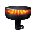 Strands Cruise Light Roterande Varningsljus LED Stångmontage/Mörk Lins