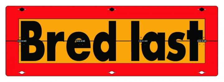 Bredlast Skylt 900X300X2Mm i gruppen LED-Belysning / Monteringstillbehör hos CD Bilradio (872859108VIK)