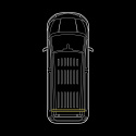 Strands Bakmonterad Monitum, Citroën Jumpy 2016-
