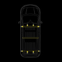 Strands Cruise Light C-Rack, Mercedes Vito 2014-