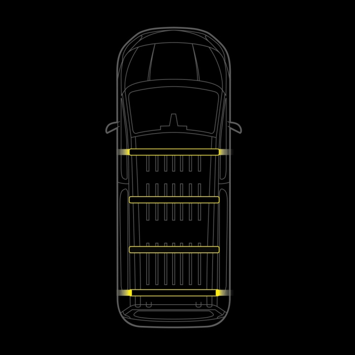 Strands Cruise Light C-Rack, Mercedes Vito 2014- i gruppen LED-Belysning / Ljuskit & paket hos CD Bilradio (872RRS2845440)
