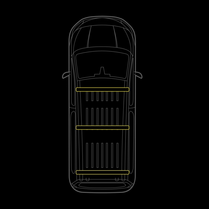 Strands Cruise Light C-Rack, Opel Vivaro 2014-2019 i gruppen LED-Belysning / Ljuskit & paket hos CD Bilradio (872RRS3447300)