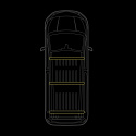 Strands Cruise Light C-Rack, för VW Transporter T7