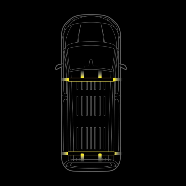 Strands Cruise Light C-Rack, för KIA PV5 i gruppen LED-Belysning / Fordonsbelysning hos CD Bilradio (872RRS5250244)