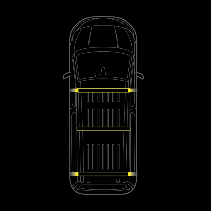 Strands Cruise Light C-Rack, för KIA PV5 i gruppen LED-Belysning / Fordonsbelysning hos CD Bilradio (872RRS5250340)