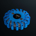 Strands Varnings/Riktat Blixtljus Pucken Blå LED