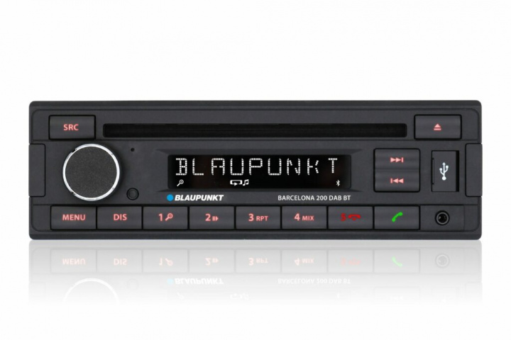 Blaupunkt Barcelona 200 DAB BT i gruppen Bilstereo / Bilstereo enkeldin hos CD Bilradio (873BARCELONA200DABBT)