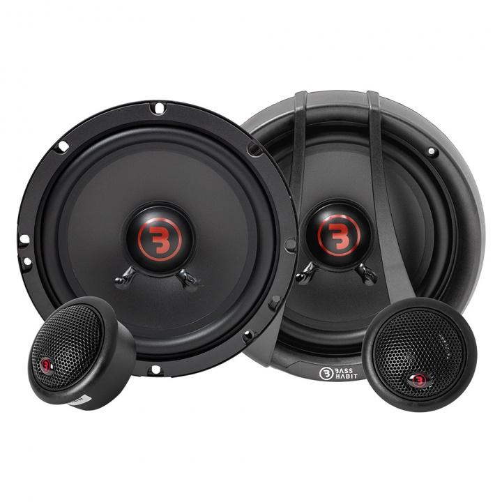 Bass Habit Rebel R165C, prisvärt 6.5 tums kitsystem i gruppen Kampanjer / Black Friday Tjuvstart! hos CD Bilradio (890R165C)