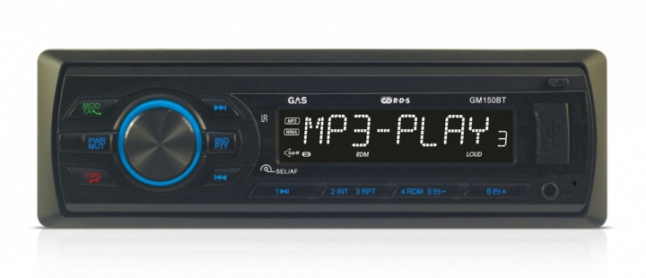 GAS GM150BT i gruppen Bilstereo / Bilstereo enkeldin hos CD Bilradio (900GM150BT)
