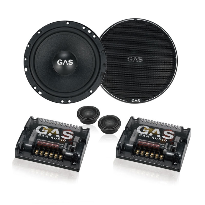 GAS Silver 6,5tums kitsystem i gruppen Högtalare hos CD Bilradio (900GS6K)
