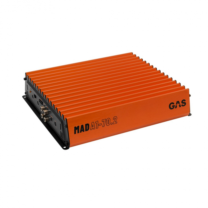 GAS MAD A1-70.2, tvåkanaligt slutsteg i gruppen Slutsteg / 2 kanals hos CD Bilradio (900MADA1702)