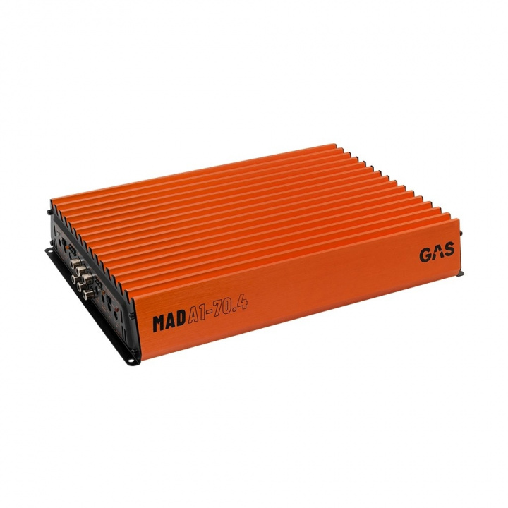 GAS MAD A1-70.4, fyrkanaligt slutsteg i gruppen Slutsteg / 4 kanals hos CD Bilradio (900MADA1704)