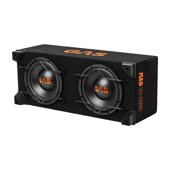 GAS MAD B1-210S, sluten 2x10 tums baslåda i gruppen Kampanjer / Lönefest hos CD Bilradio (900MADB1210S)