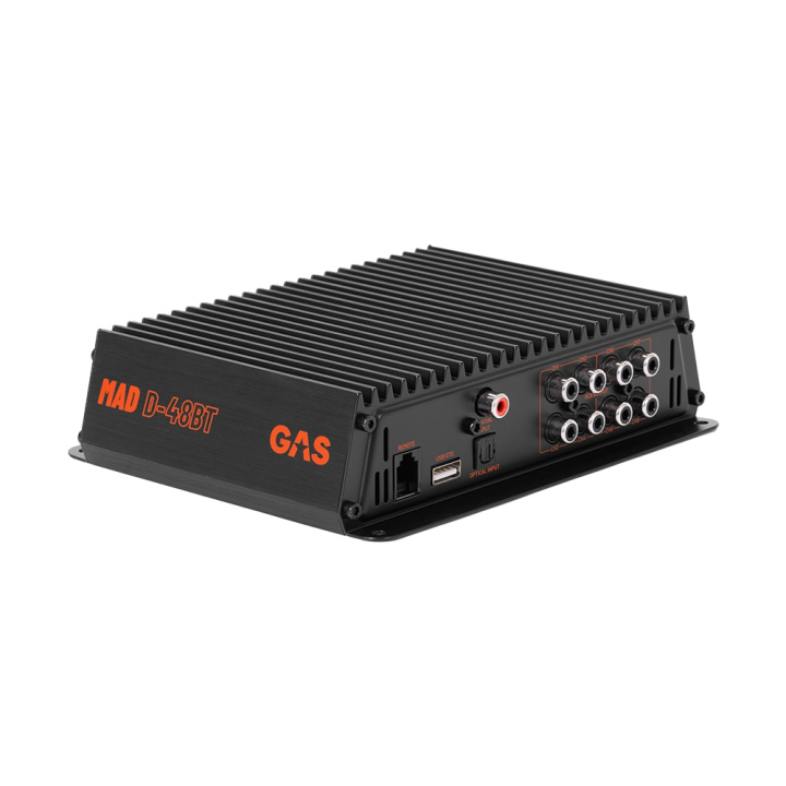 GAS MAD D-48BT, 8-kanalig DSP med Bluetooth i gruppen Slutsteg / Ljudprocessorer hos CD Bilradio (900MADD48BT)