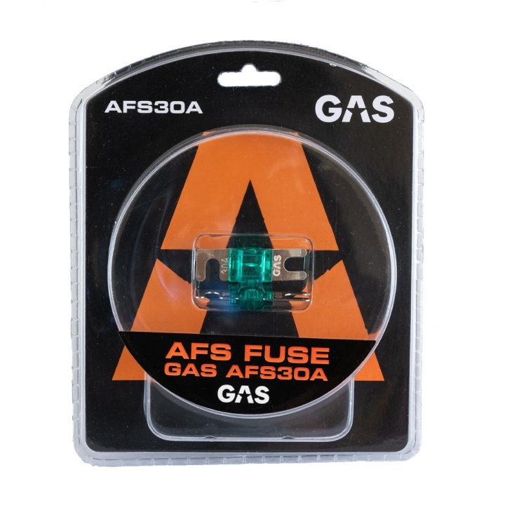 GAS 2-pack AFS-säkring, 30A i gruppen Kampanjer / Utförsäljning GAS tillbehör hos CD Bilradio (910AFS30A)