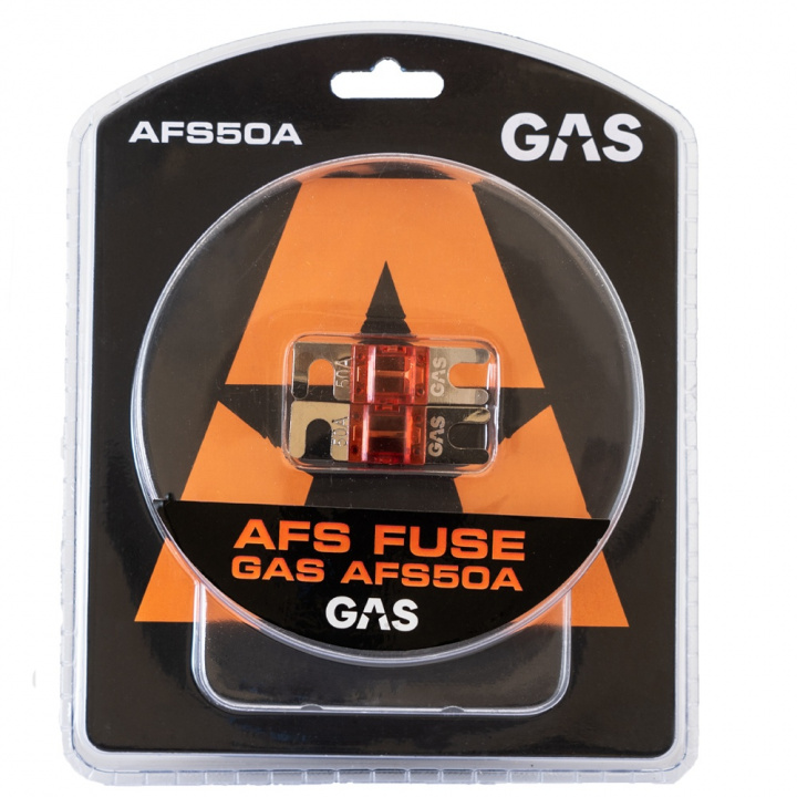 GAS 2-pack AFS-säkring, 50A i gruppen Kampanjer / Utförsäljning GAS tillbehör hos CD Bilradio (910AFS50A)