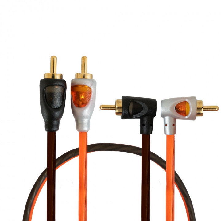 GAS RC05T RCA-kabel, 0.5 meter i gruppen Kampanjer / Utförsäljning GAS tillbehör hos CD Bilradio (910RC05T)