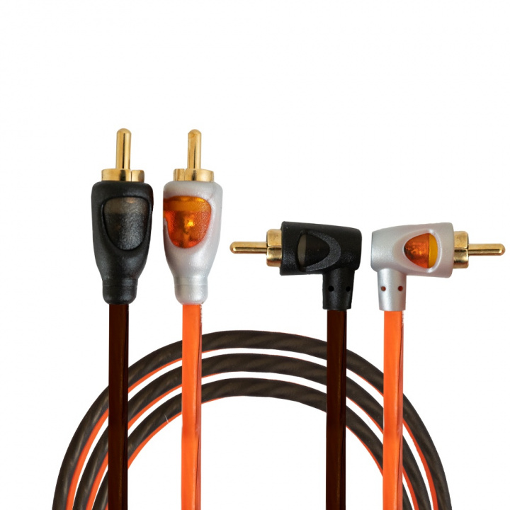 GAS RC2T RCA-kabel, 2 meter i gruppen Kampanjer / Utförsäljning GAS tillbehör hos CD Bilradio (910RC2T)