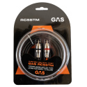 GAS RC55TM dubbelskärmad RCA-kabel, 5.5 meter