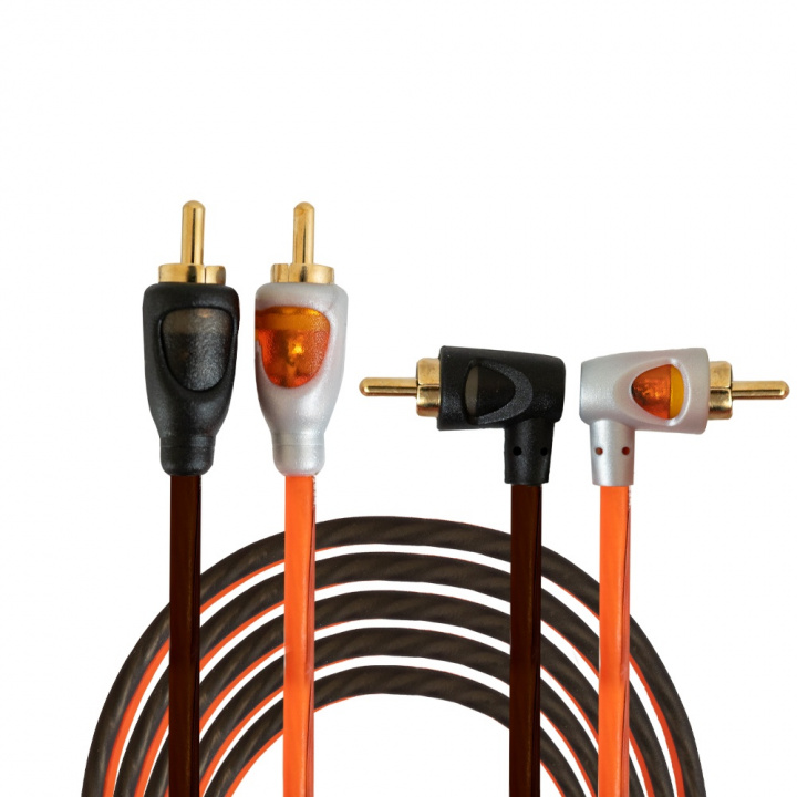 GAS RC55T RCA-kabel, 5.5 meter i gruppen Kampanjer / Utförsäljning GAS tillbehör hos CD Bilradio (910RC55T)