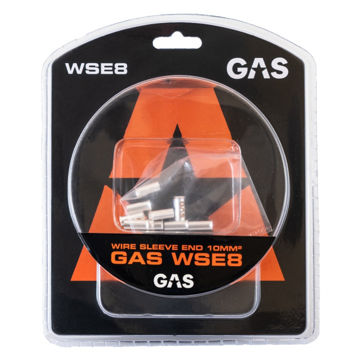 GAS 10-pack änd-/kabelhylsor, 10mm²-kabel i gruppen Kampanjer / Utförsäljning GAS tillbehör hos CD Bilradio (910WSE8)