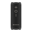 Arcsound EDGE kraftfull bärbar högtalare med Bluetooth, svart