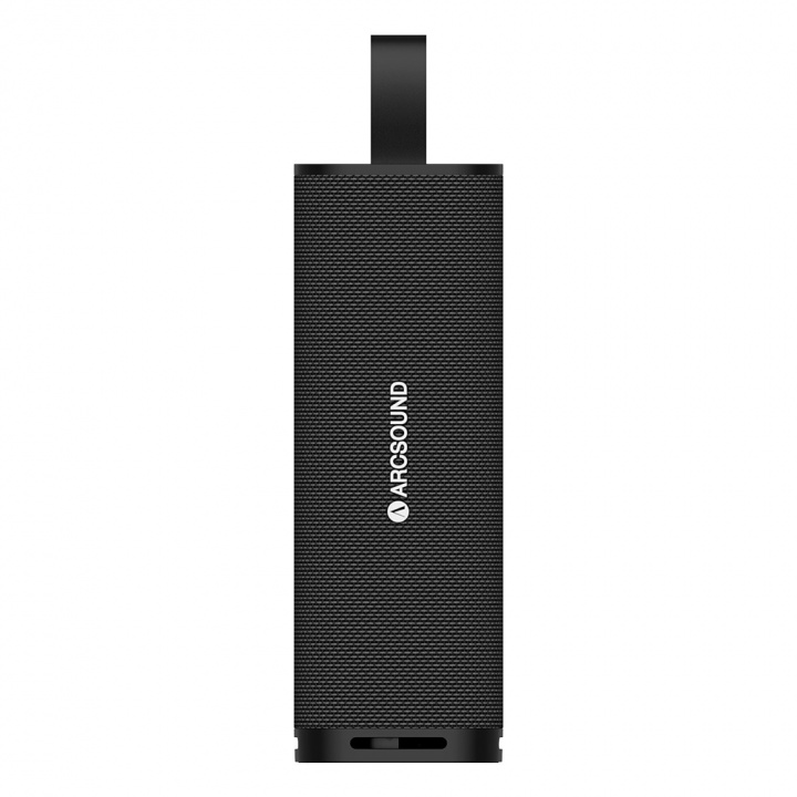 Arcsound NOVA bärbar högtalare med Bluetooth, svart i gruppen Hemmaljud / Högtalare / Partyhögtalare hos CD Bilradio (925NOVAB)