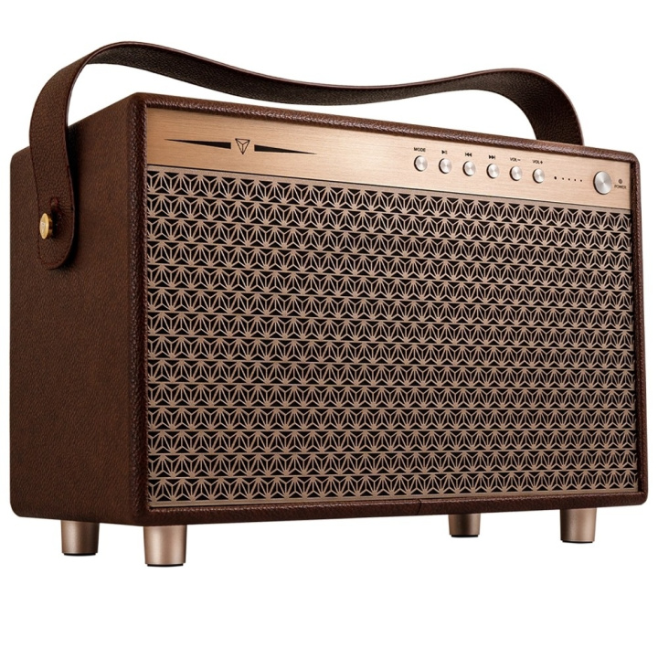 Dynavoice Classic CL-15A i coffee, Bluetooth-högtalare i gruppen Hemmaljud / Högtalare / Bluetooth-högtalare hos CD Bilradio (990CL15AC)