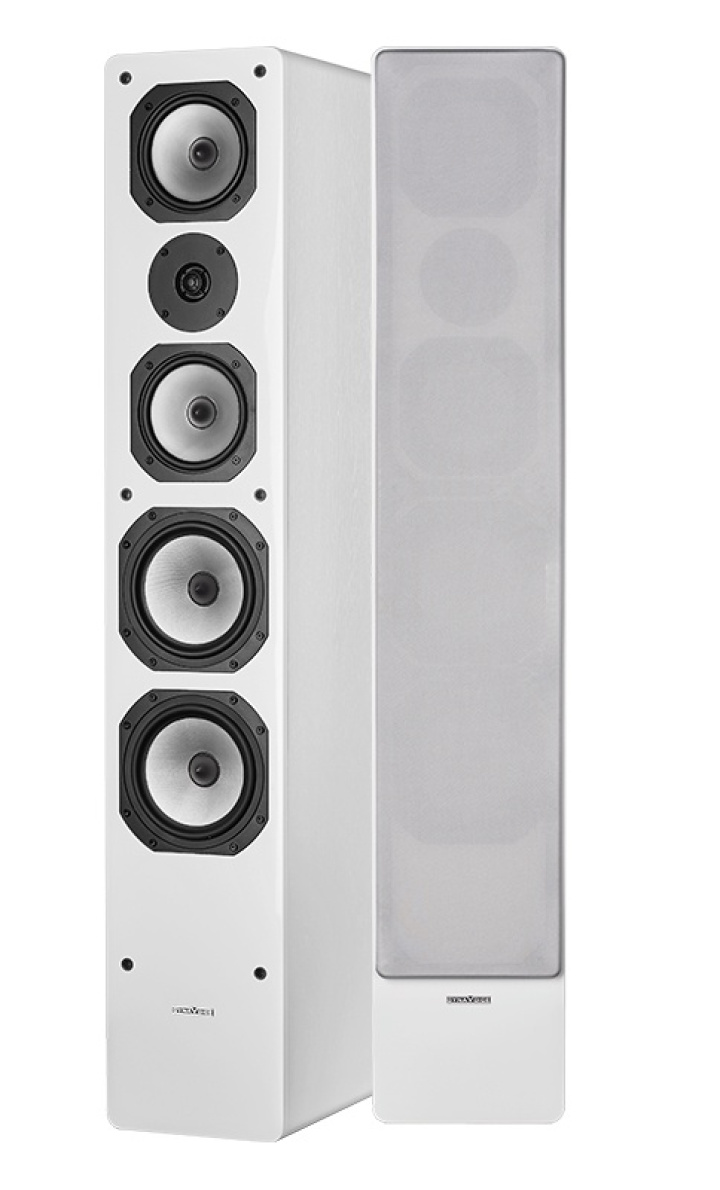 Dynavoice Challenger M-65 EX v4 golvhögtalare, Vit i gruppen Hemmaljud / Högtalare / Golvhögtalare hos CD Bilradio (990M65EXW)