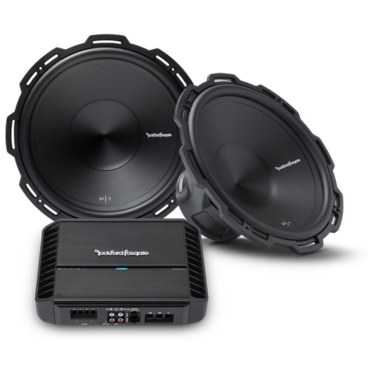Rockford Fosgate P1S415 2st + Rockford Fosgate P500X1BD i gruppen Paketerbjudanden / Baspaket hos CD Bilradio (SET510P1S415PKT2)