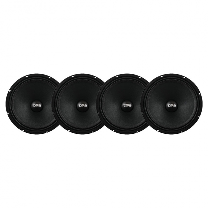 4-pack DS18 8PRO400MR-4, 8 tums midbas i gruppen Paketerbjudanden / SPL Högtalarpaket hos CD Bilradio (SET8PRO400MR4X4)