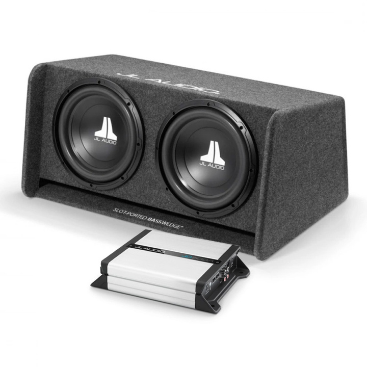 JL Audio CP212-W0v3 2x12 med JD500/1, baspaket i gruppen Paketerbjudanden / Baspaket hos CD Bilradio (SETCP212W0VPKT1)