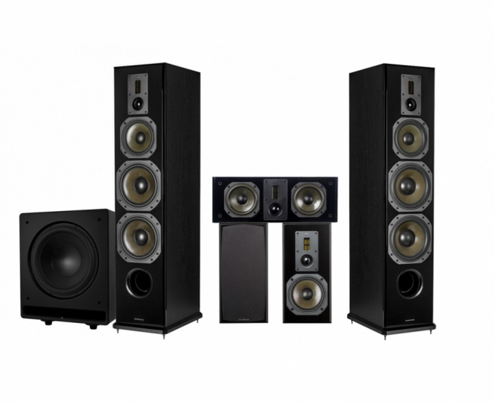 Dynavoice Definition DF-8 högtalarpaket 5.1 med CSB-V12, svart i gruppen Hemmaljud / Högtalare / Högtalarpaket hos CD Bilradio (SETDF8CSBPKT1)