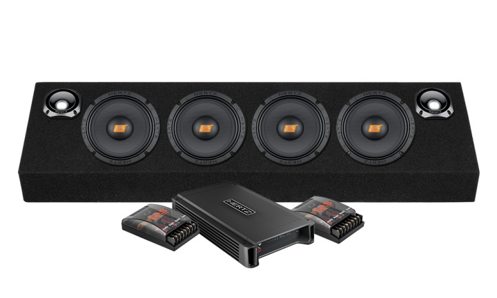 Hertz SV 165.1 & Hertz ST 44 i SPL-låda med Hertz HCP 2X i gruppen hos CD Bilradio (SETHERTZSPLPK1)
