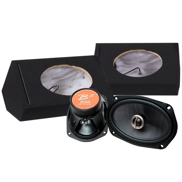 B² audio ISX69 MED PORTAD HÖGTALARLÅDA i gruppen hos CD Bilradio (SETISX69GV69)