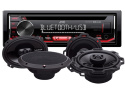 JVC KD-R794BT & Rockford Fosgate PUNCH-högtalare