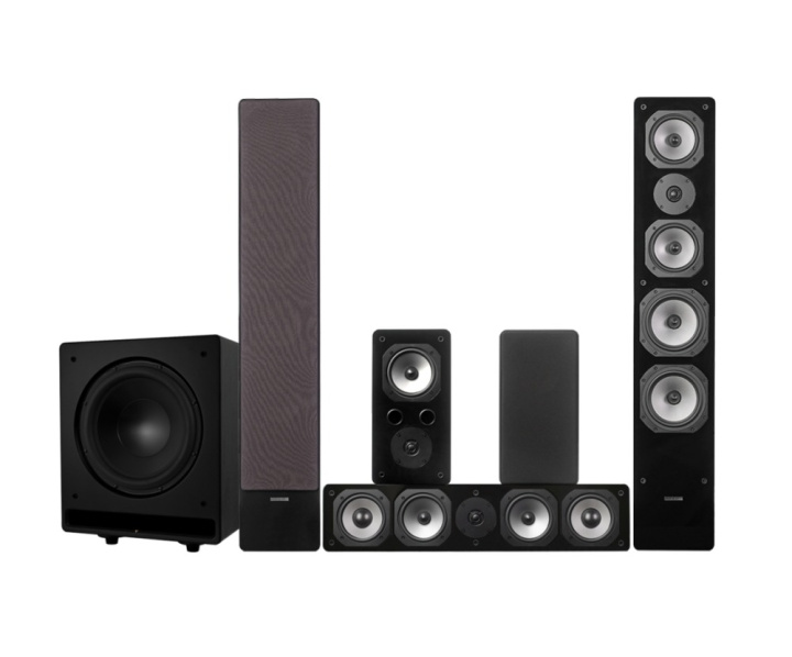 Dynavoice Challenger M-65 EX 5.1 högtalarpaket med CSB-V12 i gruppen Hemmaljud / Högtalare / Högtalarpaket hos CD Bilradio (SETM65EXPKT8)