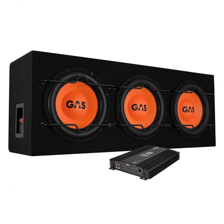 GAS MAD B1-310 & Bass Habit Play Power 600.1, baspaket i gruppen Paketerbjudanden / Baspaket hos CD Bilradio (SETMADB1310PKT10)