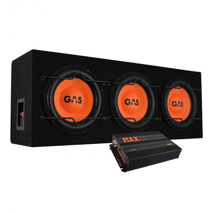 GAS MAD B1-310 & MAX A2-800.1D, baspaket i gruppen Paketerbjudanden / Baspaket hos CD Bilradio (SETMADB1310PKT1)