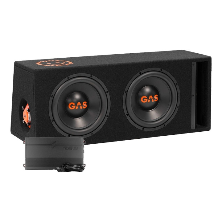 GAS MAD B2-210V med DS18 G1800.1D, baspaket i gruppen Kampanjer / Black Friday! hos CD Bilradio (SETMADB2210VPKT3)