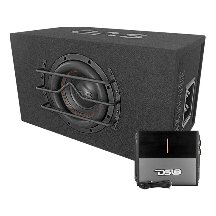 GAS MAX B1-18E och DS18 ION600.1D, baspaket i gruppen Paketerbjudanden / Baspaket hos CD Bilradio (SETMAXB118EPKT2)