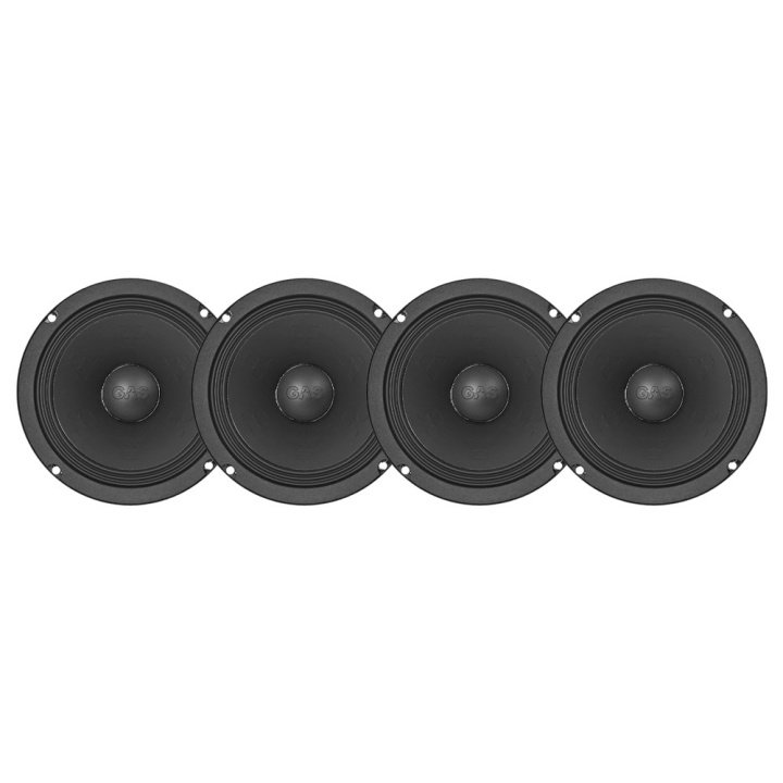 4-pack GAS MAX PMW1-64N, 6.5 tums neo-midbasar i gruppen Paketerbjudanden / SPL Högtalarpaket hos CD Bilradio (SETMAXPMW164NX4)